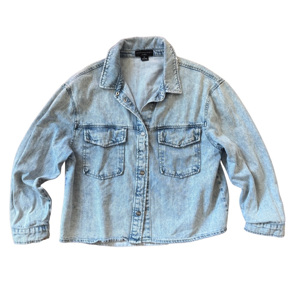 Sanctuary Light Blue Button Down Shirt